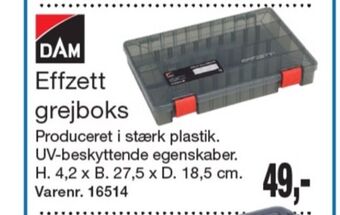 Harald Nyborg Dam fisketilbehør tilbud