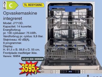 Harald Nyborg Wasco opvaskemaskine tilbud