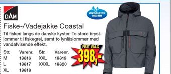 Harald Nyborg Dam fiskejakke tilbud