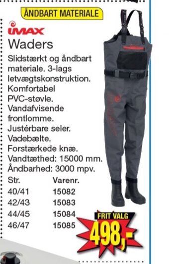 Harald Nyborg Imax waders tilbud