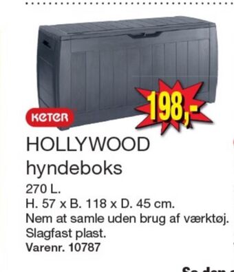 Harald Nyborg Keter hyndeboks tilbud