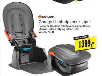 Harald Nyborg Gardena robotgarage tilbud