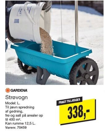 Harald Nyborg Gardena strøvogn tilbud