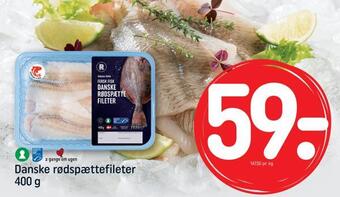 Danske rødspættefileter