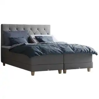 SengeSpecialisten Viking kronoberg boxelevationsseng 210x210 cm tilbud