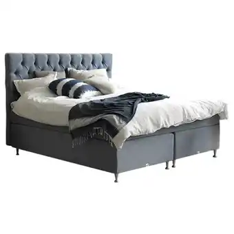 SengeSpecialisten Viking brahehus kontinentalseng 210x210 cm med 3-delt betræk tilbud