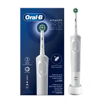 Oral-b vitality pro elektrisk tandbørste, hvid