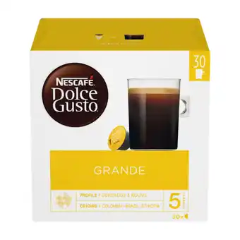 Punkt1 Nescafe dolce gusto grande kaffekapsler 30 stk tilbud