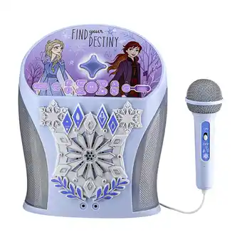 Ekids di-554fr frozen bluetooth karaokemaskine