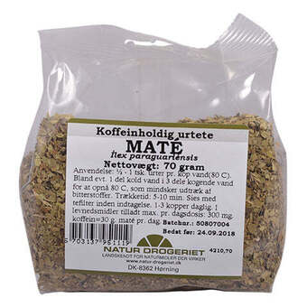 Helsemin Natur-drogeriet, mate, 70 g tilbud