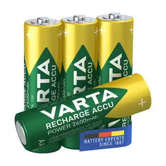 Expert Varta rech.ac. power aa 2600mah 4-pak tilbud