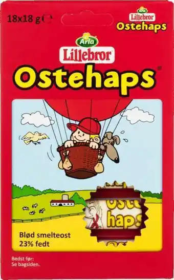 Ostehaps 18 stk., 324 g