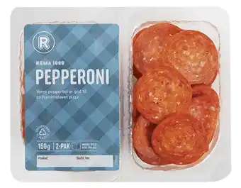 REMA 1000 Pepperoni 2-pak, 150 g tilbud