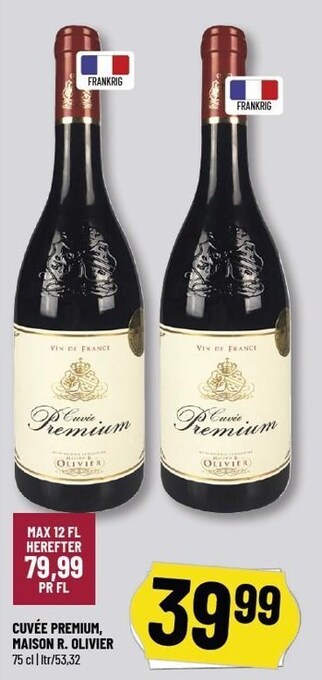 Løvbjerg Cuvée premium, maison r. olivier tilbud