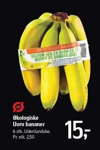 Føtex Øko uuru bananer tilbud