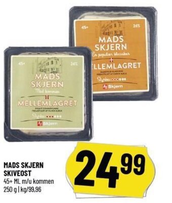Løvbjerg Mads Skjern Skiveost tilbud