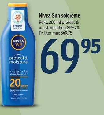 Føtex Nivea sun solcreme tilbud