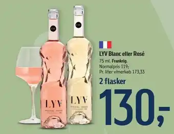 Føtex Lyv blanc el. rosé tilbud