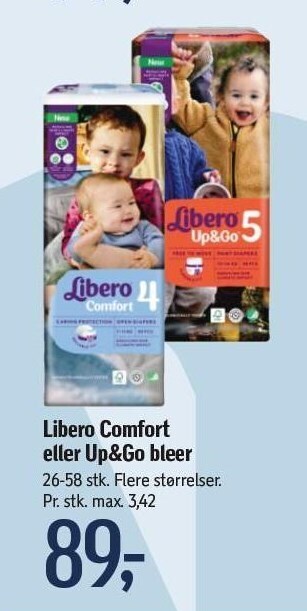 Føtex Libero comfort el. up&go tilbud