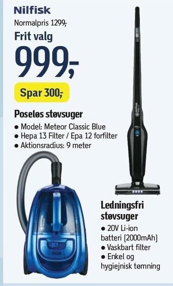 Føtex Nilfisk tilbud