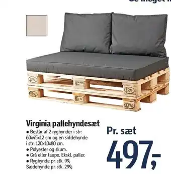 Virginia pallehyndesæt