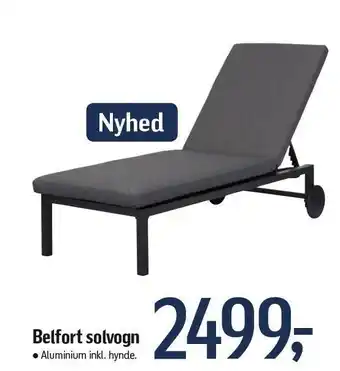 Føtex Belfort solvogn tilbud