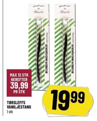 Tørsleffs Vaniljestang
