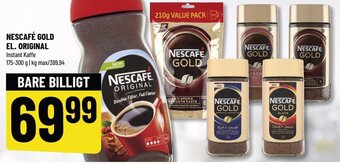 Løvbjerg Nescafé Gold El. Original tilbud