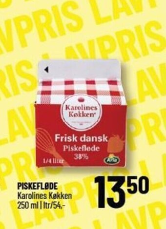 Løvbjerg Piskefløde Karolines Køkken tilbud