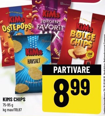 Løvbjerg Kims Chips tilbud