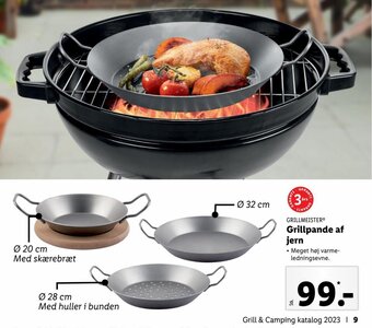 Lidl Grillmeister Grillpande Af Jern tilbud