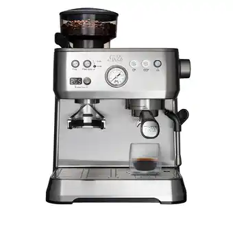 Solis grind & infuse perfetta espressomaskine silver