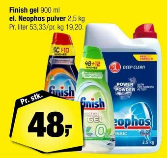 Calle Finish gel el. Neophos pulver tilbud