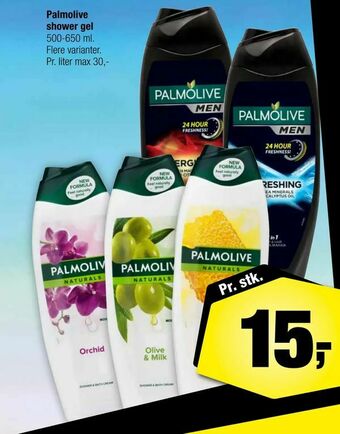 Calle Palmolive shower gel tilbud