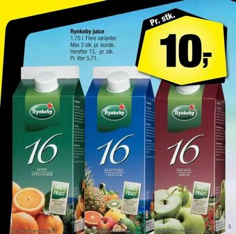 Rynkeby juice