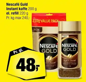 Calle Nescafé Guld Instant kaffe el. refill tilbud