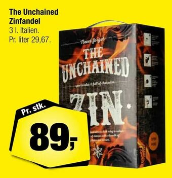 Calle The Unchained Zinfandel tilbud
