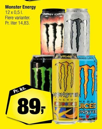 Calle Monster Energy tilbud