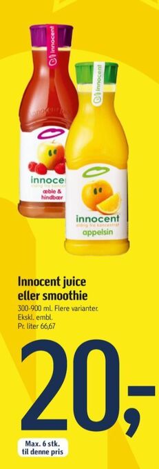 Føtex Antioxidant smoothie tilbud