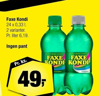 Calle Faxe Kondi tilbud