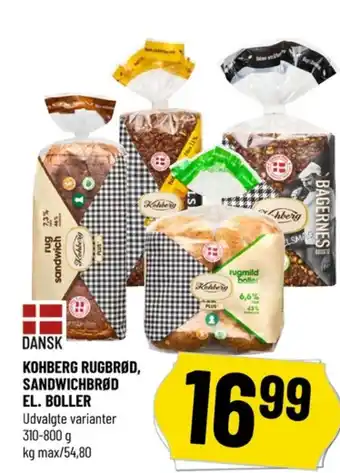 Løvbjerg Rugmildsboller boller tilbud