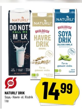 Løvbjerg Naturli' soyadrik tilbud