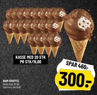 Løvbjerg Daim isvafler tilbud