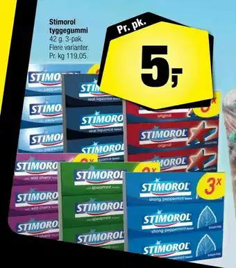 Calle Stimorol tyggegummi tilbud