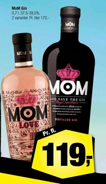 Calle MoM Gin tilbud