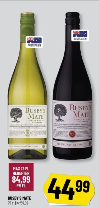 Løvbjerg Ukendt australsk rødvin tilbud