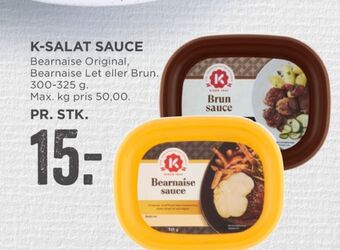 MENY K-salat sauce flydende tilbud