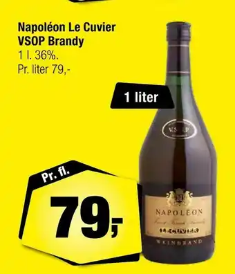 Calle Napoléon Le Cuvier VSOP Brandy tilbud