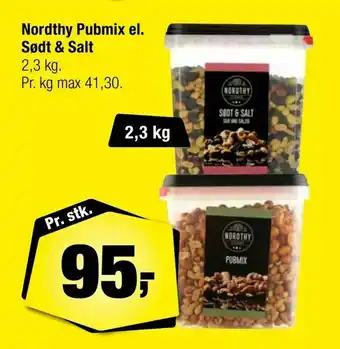 Calle Nordthy Pubmix el. Sødt & Salt tilbud