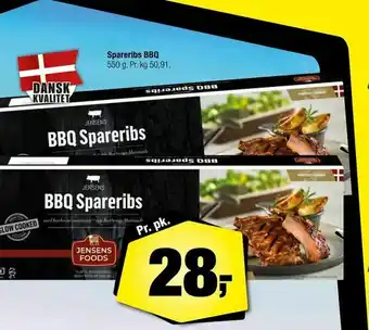 Calle Spareribs BBQ tilbud